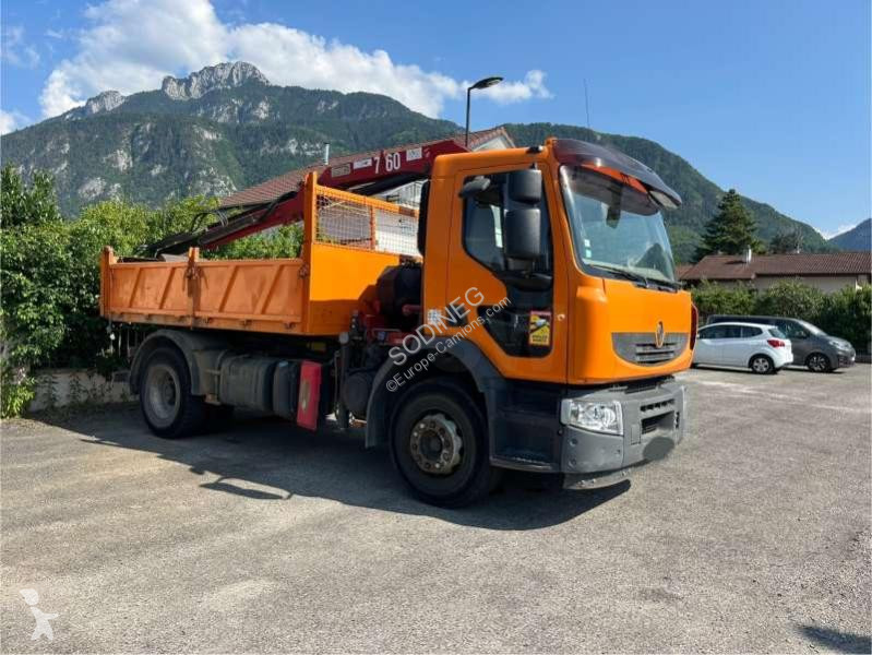 Kamion Renault Grue HMF