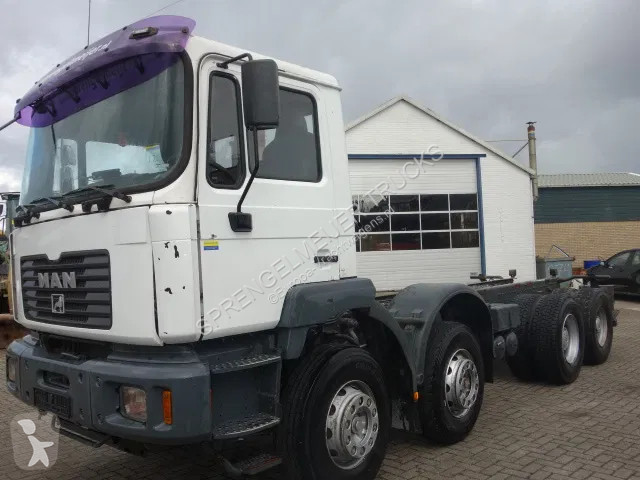Camion MAN 41-414 manuial pomp 8x4