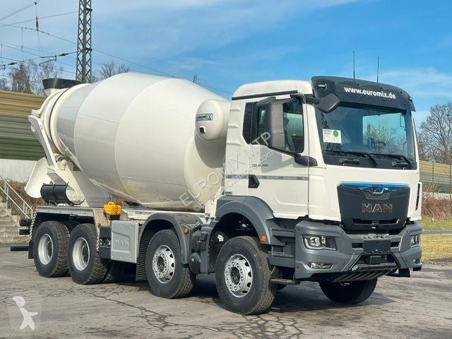 Camion MAN TGS 8x4 /Euro6e Euromix EM 12 R