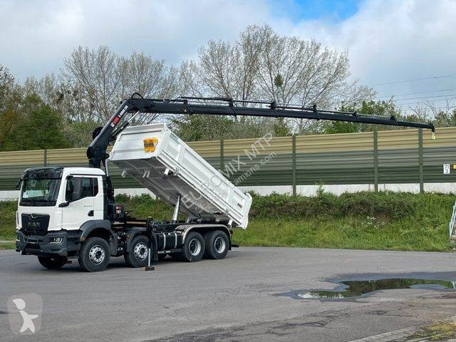 Camion MAN TGS 8x4/Euro6e Euromix Kipper Hiab...