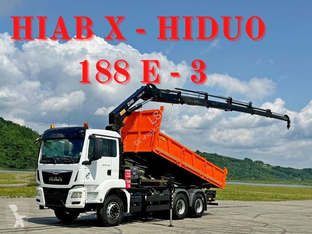 Camion MAN 33.440 * HIAB X-HIDUO 188 E-5 + FUNK...