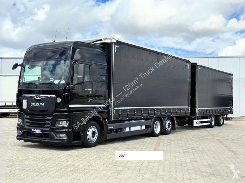 Camion remorque MAN TGX 26.470 / ZESTAW TANDEM...
