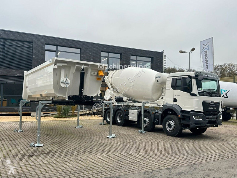 Camion MAN TGS 8x4 WECHSELSYSTEM KIPPER+MISCHER