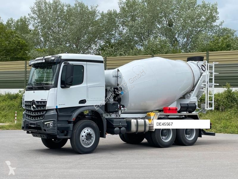 Camión Mercedes 3348 6X4 Arcos 5 EuromixMTP EM 9 R
