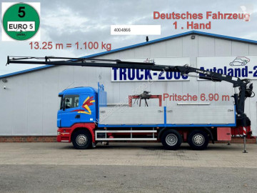 Camion plateau Scania