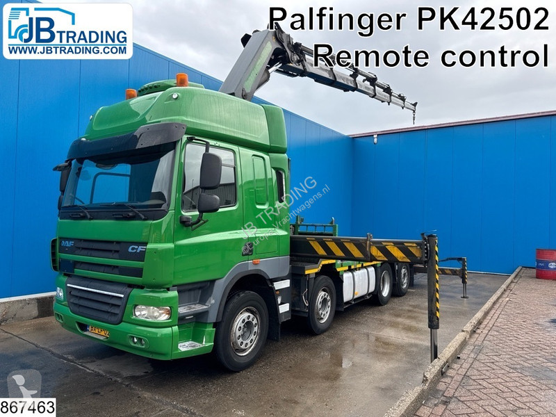 Kamion DAF 410 8x2, EURO 5, Palfinger, Remote,...