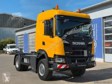Traktor Scania L G450 XT 4x4 Euro 6 SZM Kipphydraulik Blatt/ Luft