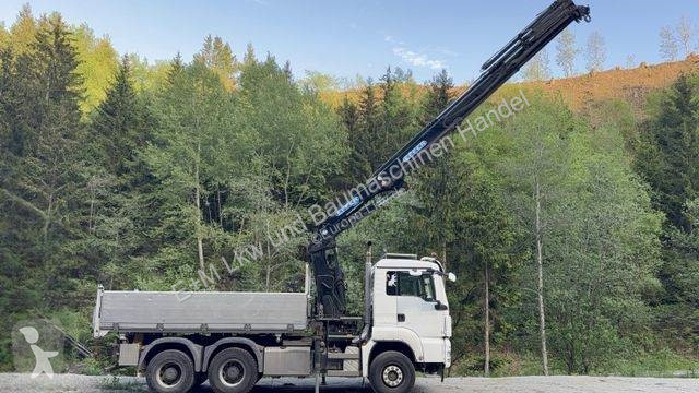 Lastbil MAN 33.400 6X4 BLATT BLATT EFFER KRAN