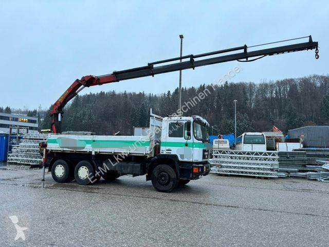 Lastbil MAN DF 6X4 BLATT BLATT ABS PK 20000 KRAN