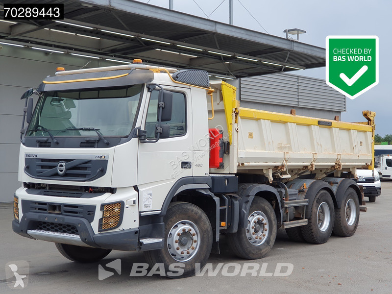 Vrachtwagen Volvo 460 8X4 12m3 Meiller Tipper...