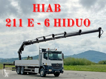 Camion Mercedes 2636 ACTROS * HIAB 211 E-6 HIDUO/FUNK *6x4