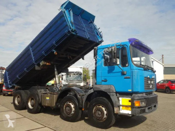 Camion MAN LE 41-414 MEILR KIPPER 8X4,MANUAL POMP