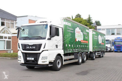 Camion remorque rideaux coulissants (plsc) MAN