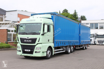 Camion remorque rideaux coulissants (plsc) MAN