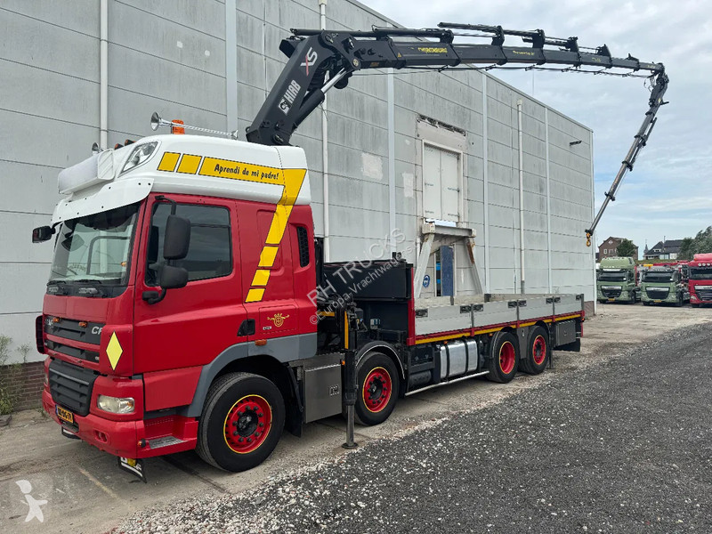 Camion DAF 85460 8X2 HIAB 477E-7 + JIB 75X +...