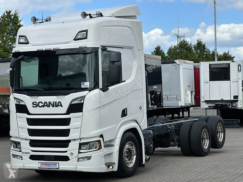 Camion Scania R660 V8 6x4 Chassis with ift-Axle...