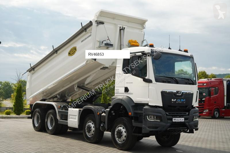 Kamion MAN TGS / 8X6 / WYWROTKA TYLNOZSYPOWA /...