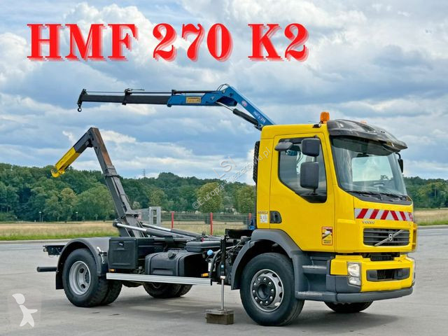Camion Volvo FL 240 * Abrollkipper * HMF 270 K2...