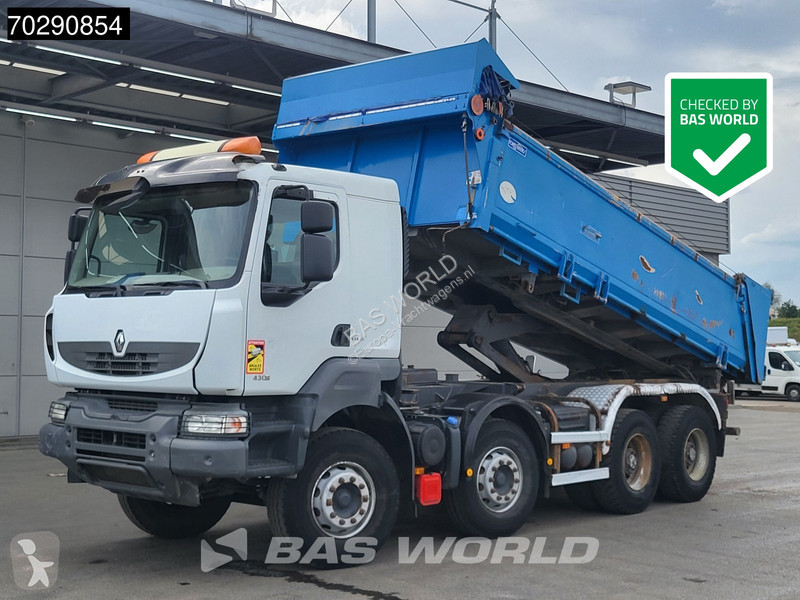 Camion Renault 430 8X4 15m3 Forez Bennes Tipper...