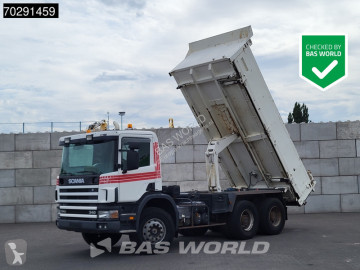 Camion Scania P 340 6X4 2 side11m3 Bennes Tipper Big-Axle Steelsuspension Manual Euro 3