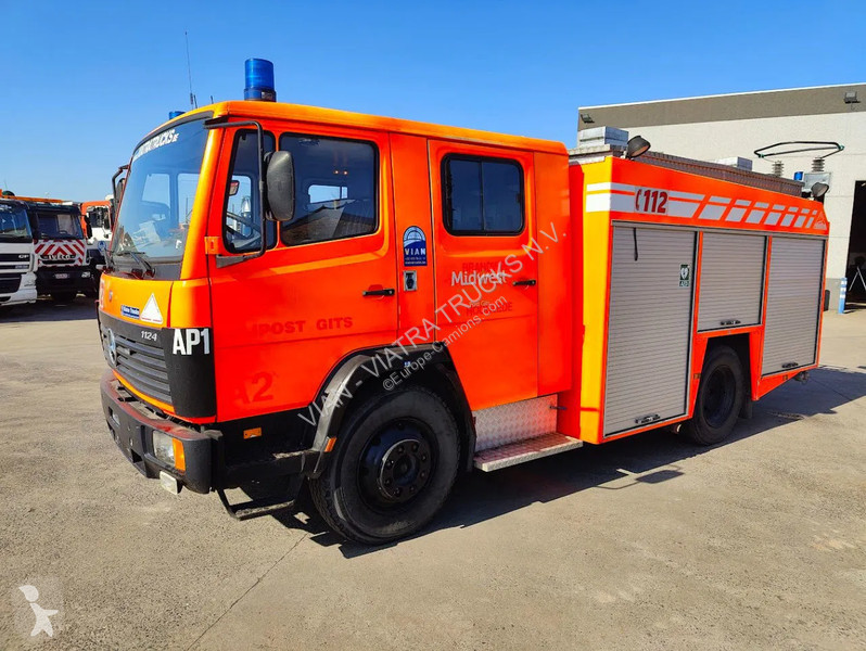 Camión Mercedes 1124 F 4x2 Feuerwehr -...