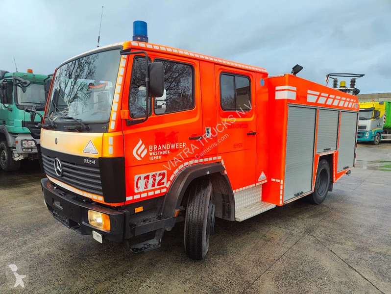 Camión Mercedes 1124 F 4x2 Feuerwehr -...