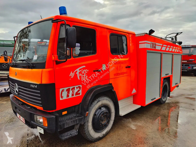 Kamion Mercedes 1124 F 4x2 Feuerwehr -...
