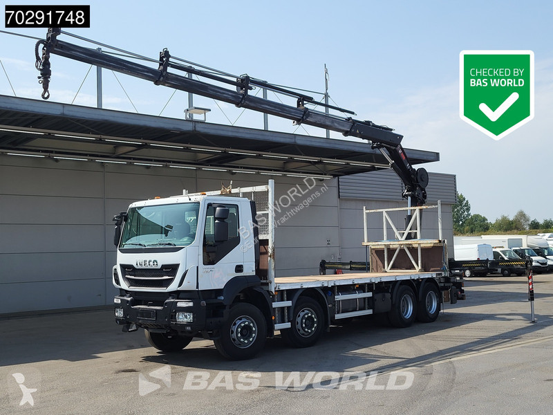 Kamion Iveco 410 8X4 HIAB 211 EP-4 HIDUO Crane...