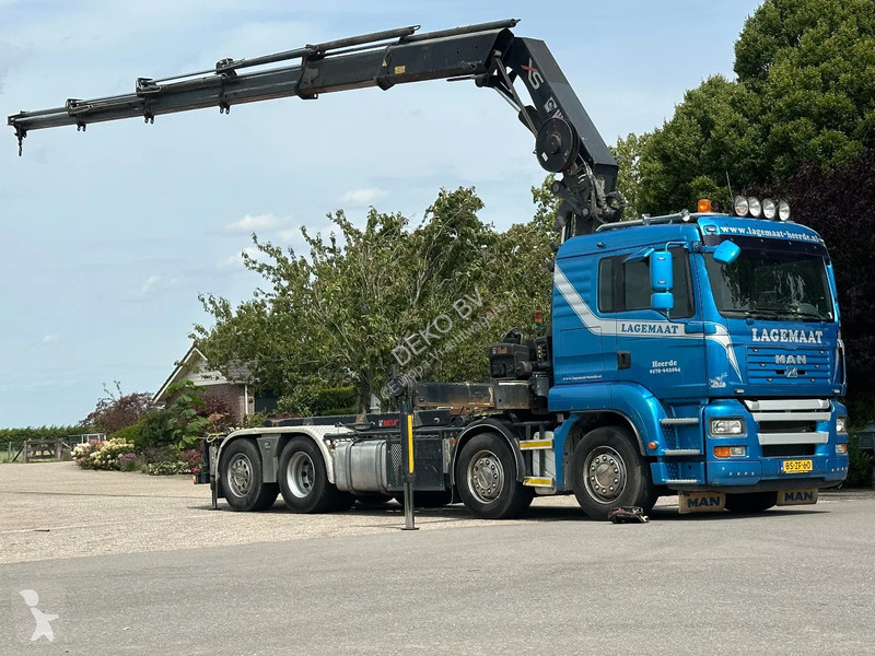 Lastbil MAN 35.440 8x2 HIAB 37TM!!RADIO...