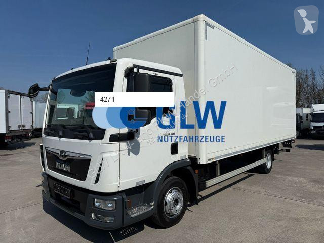 Lastbil MAN TGL 8.180 Koffer 6,50 m LBW 1,5...
