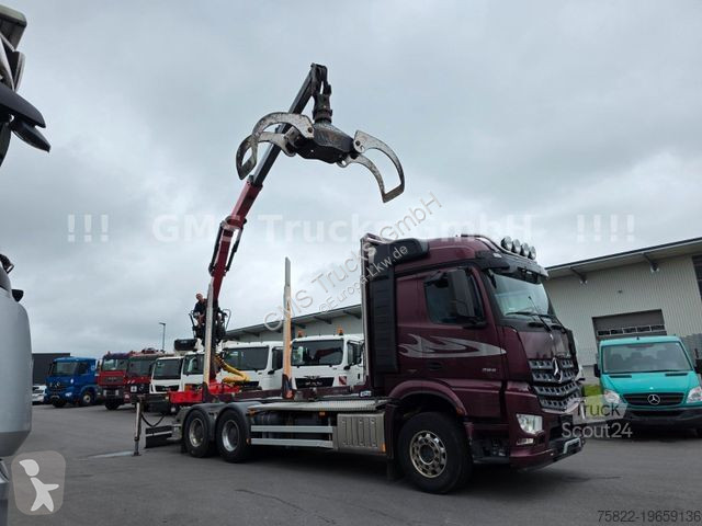Camion Mercedes 2651 / 6X4 / Holz Wood /...