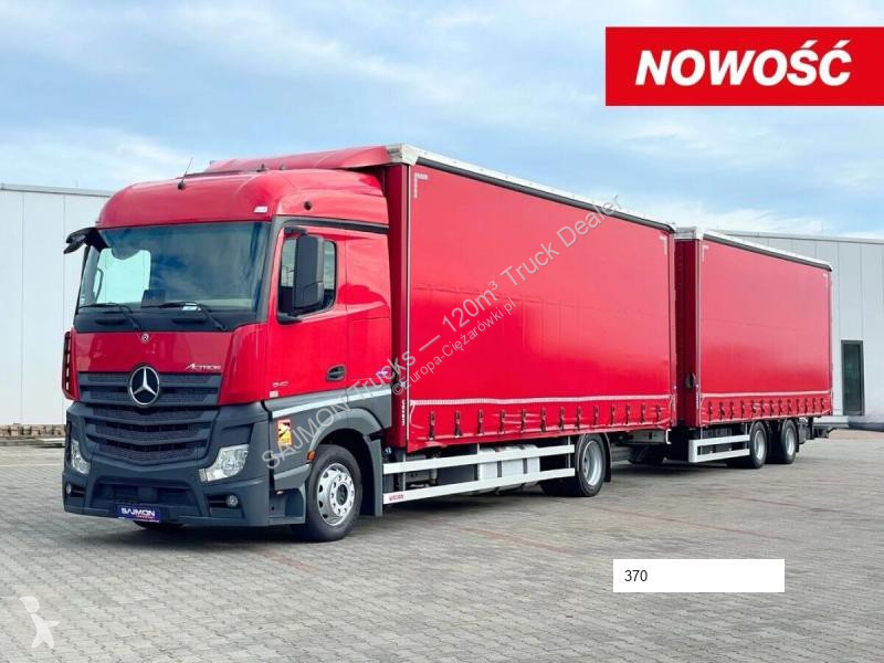 Kamion s návěsem Mercedes ACTROS / ZESTAW...