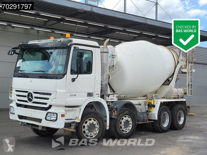 Camion Mercedes 3241 8X4 Retarder 9m3 Stetter...