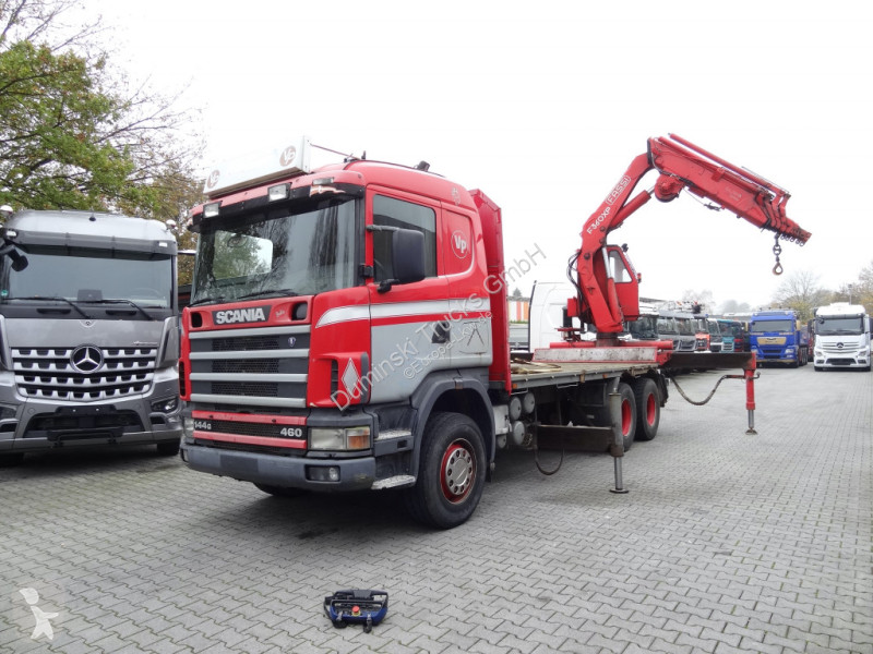 Camion Scania R144 460 6X4 Fassi 360 bis 25 Meter
