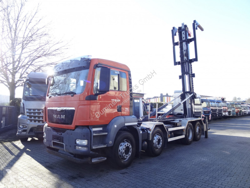 Lastbil MAN TGS 35.440 8X2 Haken/ Silosteller...