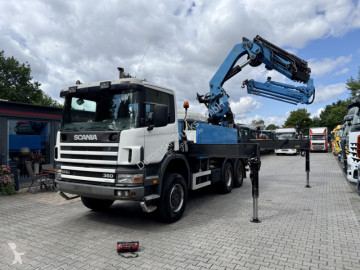 Camion Scania P124 360 6X6 Palfinger 48000 bis 32 Meter