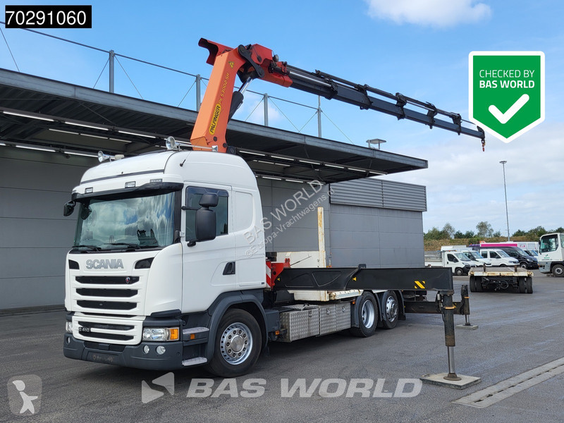 Camion Scania G410 6X2 Palfinger 53002 SH Kran...