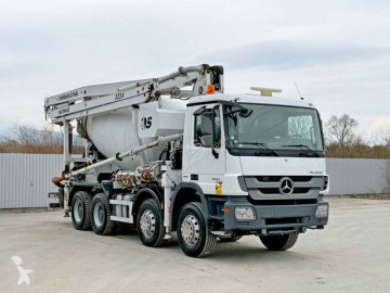 Camion Mercedes T1 ACTROS 3241 * Betonpumpe 24 m + FUNK / 8x4