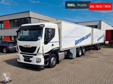Camion plateau brasseur Iveco