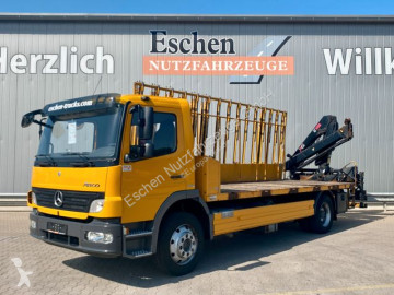 Camion grue ridelles Mercedes