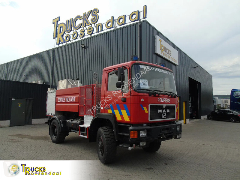 Camion MAN F16 .240 + 4x4 + PUMPS COMPTE +...