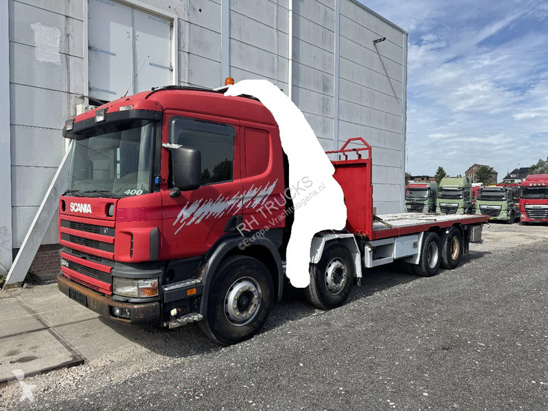 Camion Scania -400 8X2 CHASSIS MANUAL GEAR EURO 2