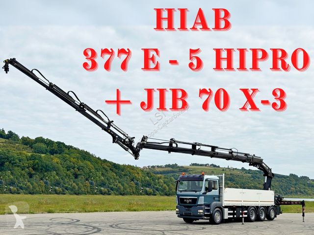 Camion MAN 35.400*HIAB 377 E-5 HIPRO+JIB...