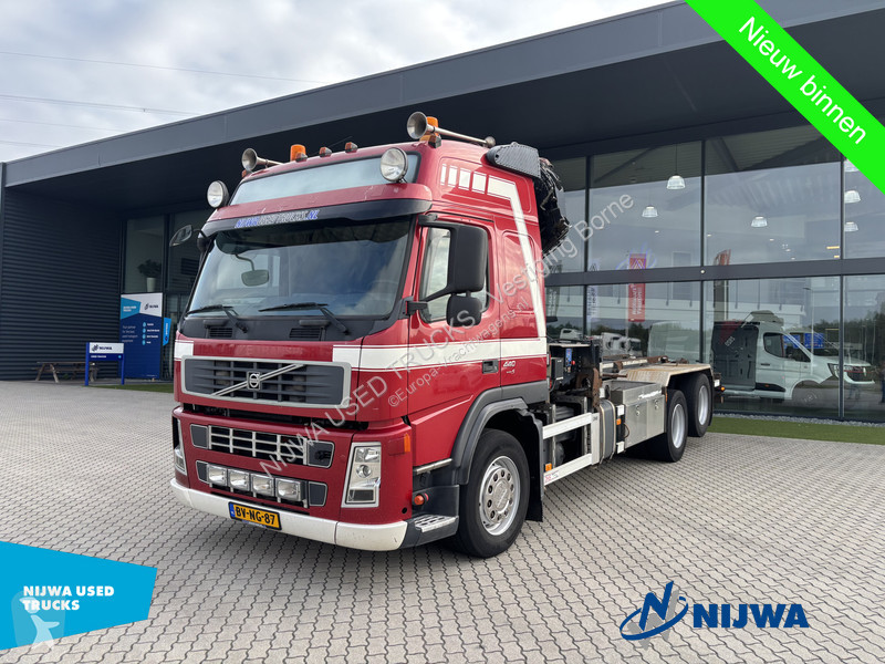 Camion Volvo 440 6x2 Kabelsysteem + Kraan