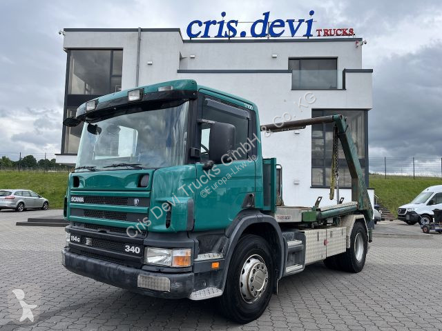 Camion Scania P114 4x2 Trösch Absetzkipper /...