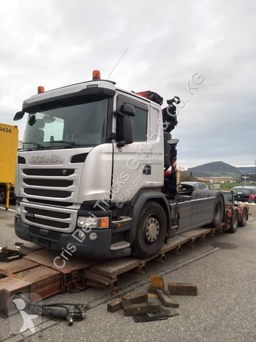 Traktor Scania 410 4x2 SZM / Kran Fassi F235 /...