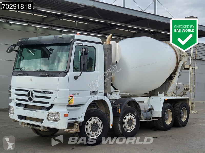 Camion Mercedes 3241 8X4 9m3 Stetter...