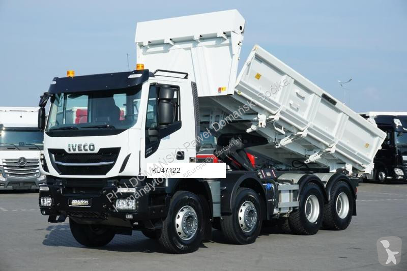 Kamion Iveco TRAKKER / 480 / E 6 / WYWROTKA / 8...
