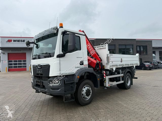 Kamion MAN 4x4 mit Fassi Ladekran Sofort Verfügbar