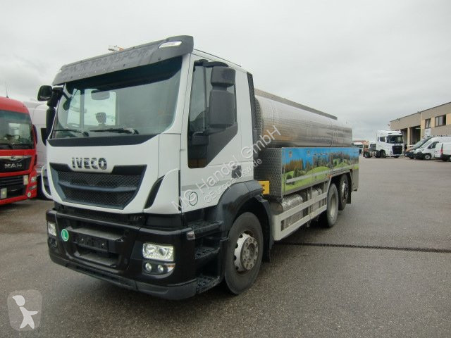 Camion Iveco Stralis AD 260 SYS Milchtankwagen,...